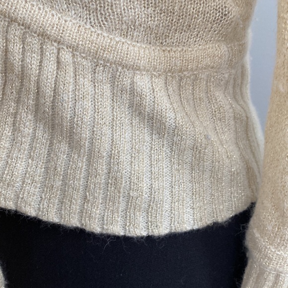 Gap Maternity Cardigan with Subtle Gold Shimmer - Picture 4 of 10